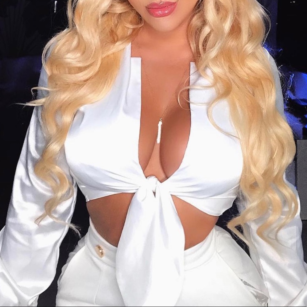 Silky Crop Blouse